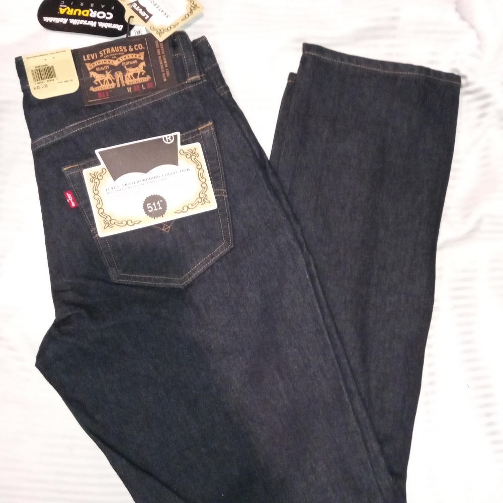 Levi's Men's Skateboarding Collection 511 Size 32